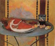 Paul Gauguin Style life with ham oil painting